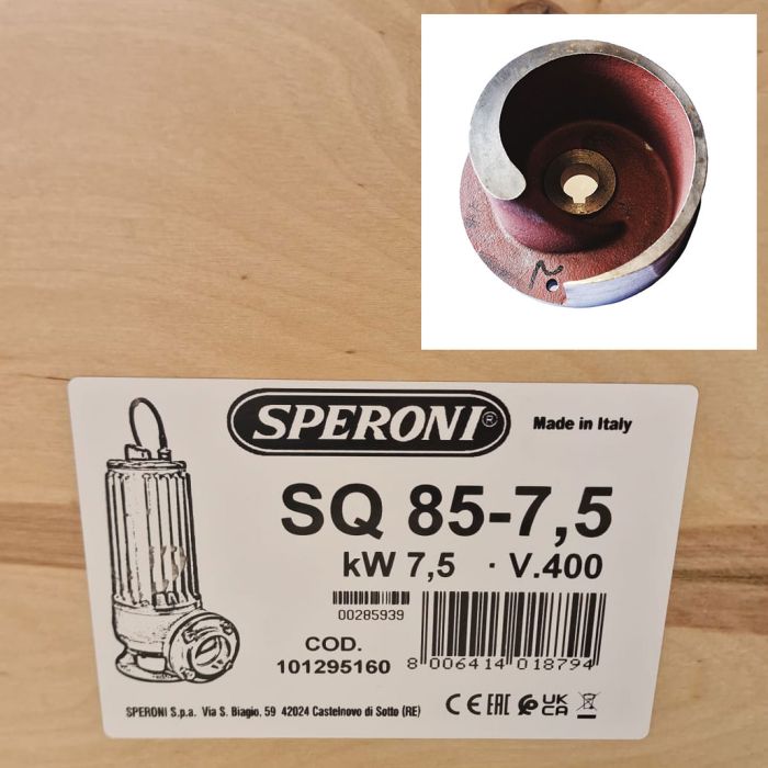 Rotor - turbina pompa Speroni SQ 85 - 7.5
